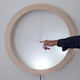 Illustration for article titled Pointing at This Glowing Clock Isnt Rude, Its the Only Way to Display the Time